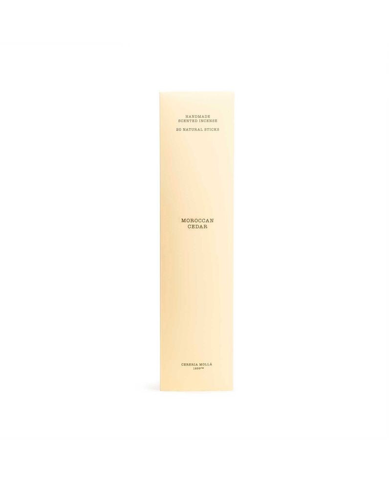 CERERIA MOLLA Røkelsespinner – Moroccan Cedar (20 stk.)