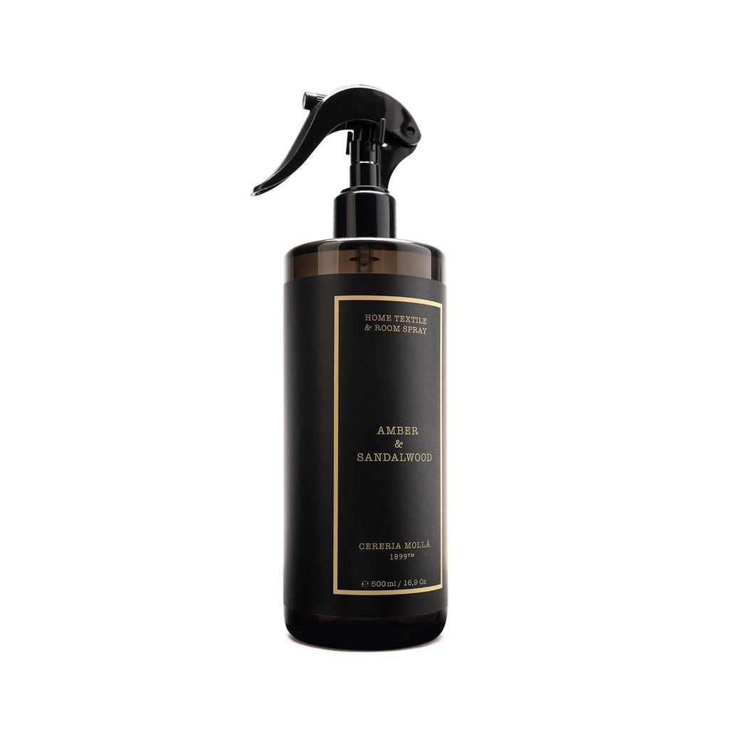 CERERIA MOLLA Tekstilspray – Amber & Sandalwood 500 ml
