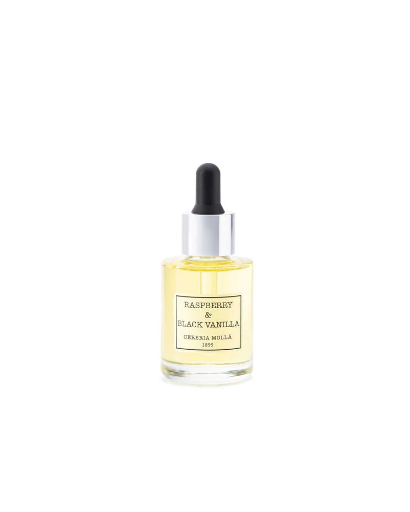 CERERIA MOLLA Aromaolje til Diffuser – – Raspberry & Black Vanilla (30 ml)