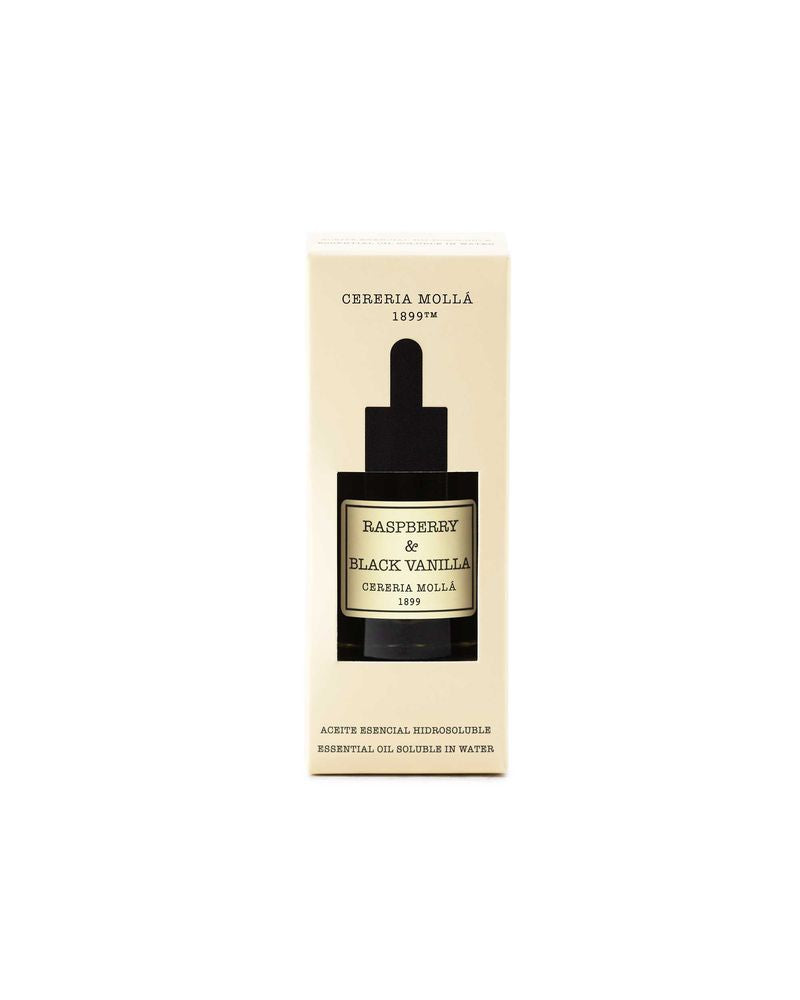 CERERIA MOLLA Aromaolje til Diffuser – – Raspberry & Black Vanilla (30 ml)