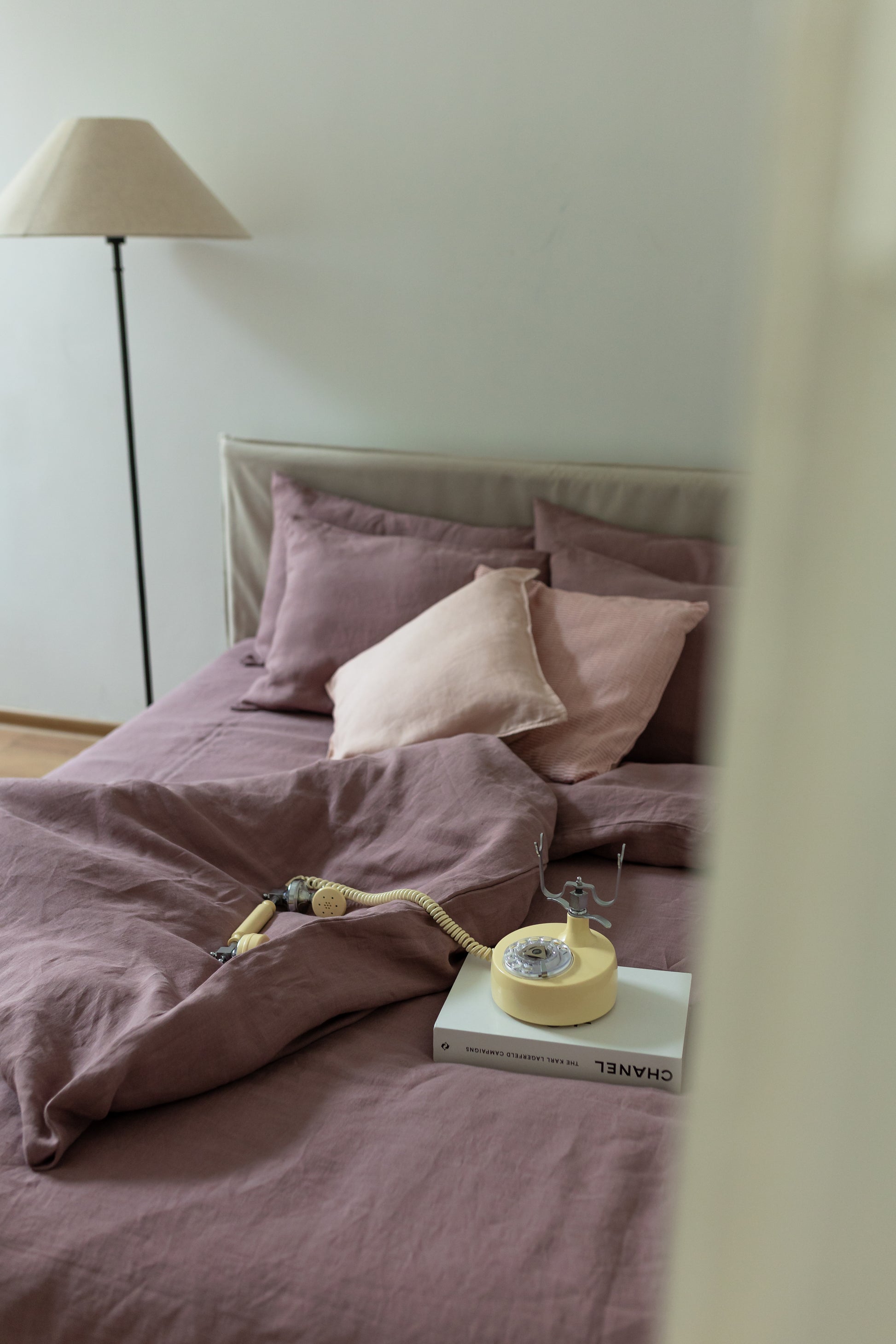 Rosevind Flatt Laken – Myk Rosé i 100 % Lin