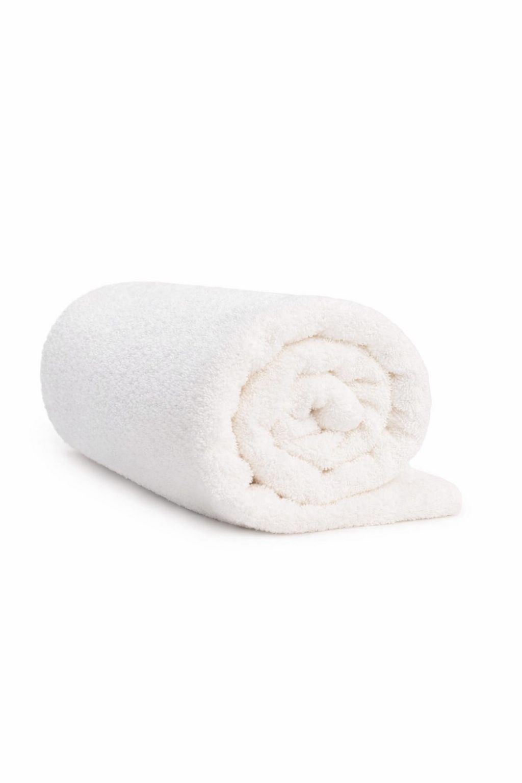 Badehåndkle i Hamp & Økologisk Bomull – Hvit